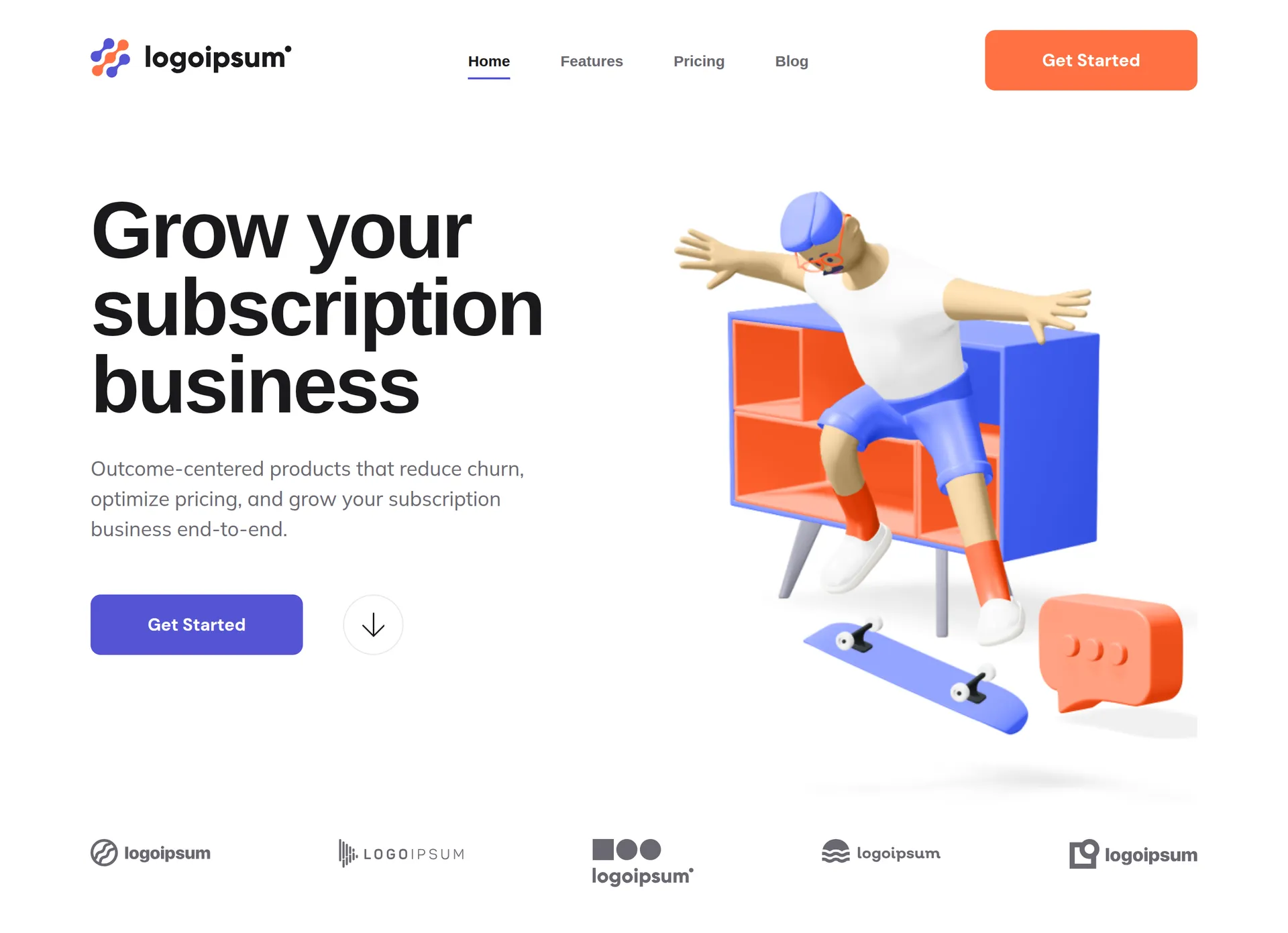 SaaS Landing Page