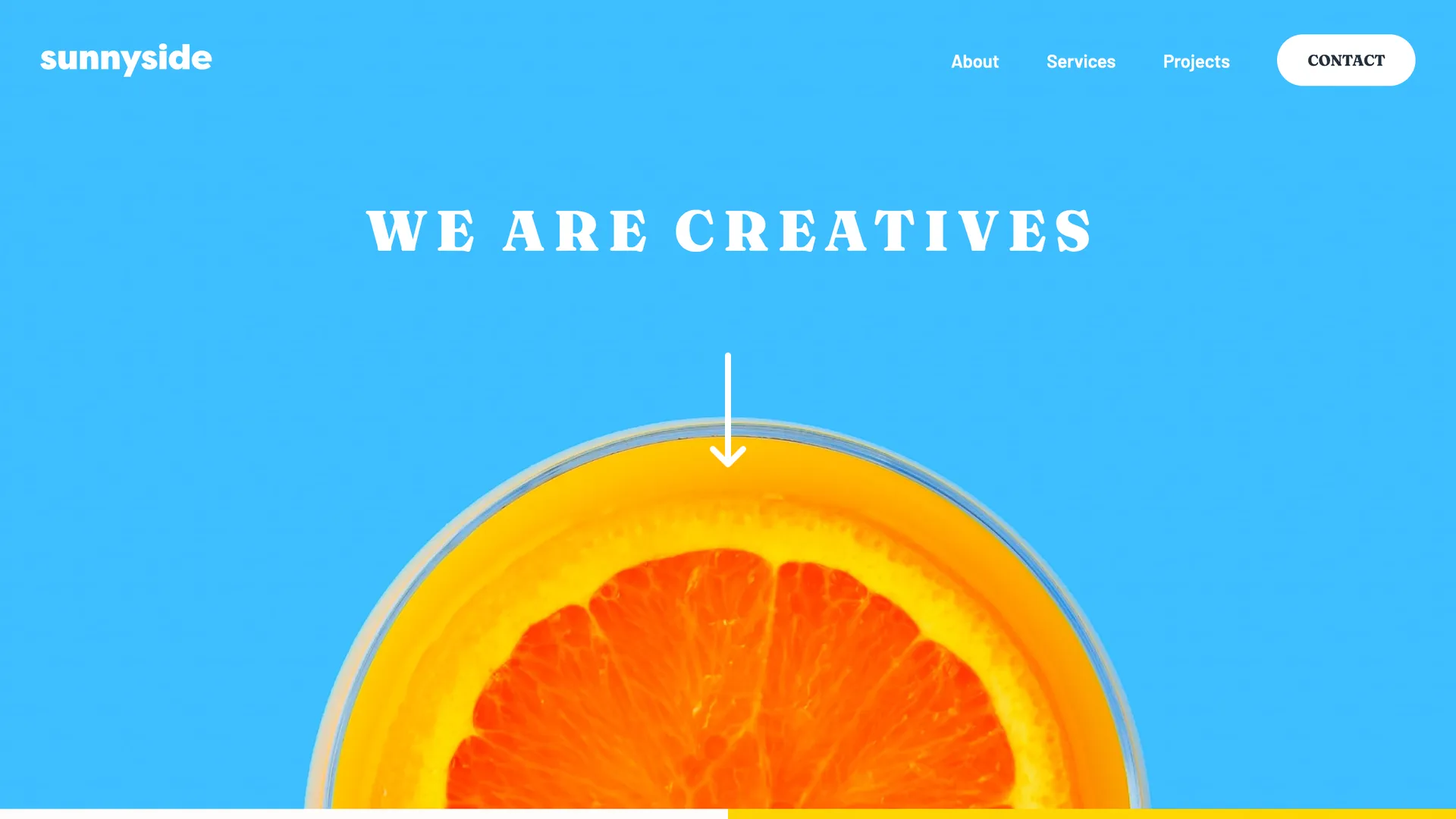 Sunnyside Agency Landing Page